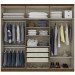Guarda-Roupa Casal Ravé 6 Portas 3 Gavetas Castanho Hp - Pnr Móveis