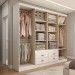 Guarda-Roupa de Casal Cassino 8 Portas 4 Gavetas Branco - Panorama Móveis