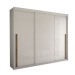 Guarda-Roupa Casal Cardial 3 Portas 6 Gavetas Branco - Panorama Móveis