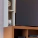 Estante para TV Até 50 Polegadas Hill 2 Portas Freijó/Off White Matte - Pnr Móveis