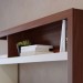 Estante para TV Até 50 Polegadas Hill 2 Portas Nogueira Real/Off White Matte - Pnr Móveis