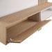 Painel para TV Até 65 Polegadas Brtrand 1 Porta 1 Prateleira Off White/Freijó - Pnr Móveis
