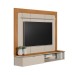 Painel para TV Até 65 Polegadas Soon 1 Porta Nature/Off White - Pnr Móveis