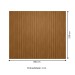 Painel para TV Até 90 Polegadas Arconte Ripado 100% Mdf Nature Fosco 810010 - Pnr Móveis