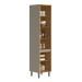Paneleiro Renard 2 Portas 100% Mdf Jequitibá/Gris Fosco - Pnr Móveis