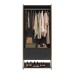 Closet Industrial Modulo Anubis 2 Portas 2 Gavetas Preto - Pnr Móveis