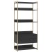 Closet Industrial Anubis 2 Gavetas Preto 17302 - Pnr Móveis