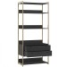 Closet Industrial Anubis 2 Gavetas Preto 17302 - Pnr Móveis