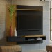 Painel para TV Até 65 Polegadas Nuke 1 Gaveta Preto/Cedro - Pnr Móveis