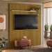 Painel para TV Até 65 Polegadas Nuke Cedro/Off White - Pnr Móveis