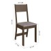 Mesa de Jantar 6 Lugares Astana Noce/Linho - Pnr Móveis