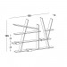 Prateleira Decorativa Turner 325 Branco - Maxima