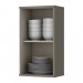 Armário Aéreo Cozinha 1 Porta 35 Cm Connect Duna/Cristal - Henn
