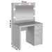 Penteadeira Compacta 3 Gavetas Camarim Pe2010 Branco - Tecno Mobili