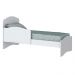 Berço Mini Cama Bala de Menta Branco - Henn