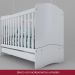 Berço Mini Cama Bala de Menta Branco - Henn
