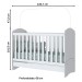 Berço Mini Cama Bala de Menta Branco - Henn