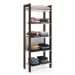 Closet 5 Prateleiras 65 Cm Az1005 Branco/Nogal - Tecno Mobili