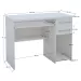 Mesa para Computador 2 Gavetas 100% Mdf 9665 Branco - Foscarini