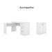 Escritório Completo áustria Branco - Tecno Mobili
