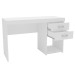 Mesa para Computador Malta 2 Gavetas Branco Bp - Politorno