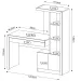 Mesa para Computador 2 Portas 1 Gaveta  Me4143 Branco - Tecno Mobili
