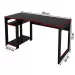 Mesa Gamer Destiny Ideal para 3 Monitores Preto/Vermelho - Tecno Mobili