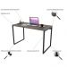 Mesa Escrivaninha Kuadra Carvalho Dark - Compace