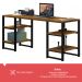 Mesa para Computador Innovare 4 Prateleiras Preto/Canela/Rústico - Art Panta
