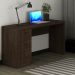 Mesa para Computador 3 Gavetas Rústico Me4102 - Tecno Mobili