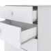 Cômoda Infantil Labirinto 4 Gavetas Branco - Henn