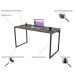 Mesa para Escritório Office Kuadra Carvalho Dark 8397 - Compace