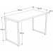 Mesa para Escritório Office Kuadra Carvalho Dark 8397 - Compace