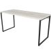 Mesa para Escritório Kuadra Snow 140 - Compace