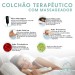 Colchão Queen Size Terapêutico com Massageador 1,58x1,98 Ocean Nude - Vian
