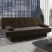 Sofá Cama Loft Reclinável Fume - Viero Móveis