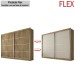 Guarda-Roupa Casal Verona Plus 2 Portas 4 Gavetas Amendoa/Off White - Mademarques