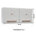 Armário Aéreo Cozinha em Aço Mirage New 2 Portas Branco - Telasul