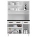 Cozinha de Aço Compacta Mirage New 6 Portas 3 Gavetas Branco - Telasul