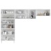 Cozinha de Aço Compacta Mirage New 11 Portas 6 Prateleiras Branco/Preto - Telasul