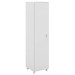 Armário Multiuso 1 Porta 2 Prateleiras Branco - Tecno Mobili
