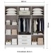 Guarda-Roupa Casal Toledo 6 Portas 3 Gavetas Branco - Mx Móveis