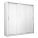 Guarda-Roupa Casal Clarice 3 Portas 4 Gavetas Branco - Pnr Móveis