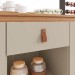 Aparador Buffet Diamante 2 Portas 1 Gaveta Off White/Noce - Casa D