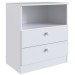 Cômoda Infantil Aconchego 2 Gavetas Branco - Completa Móveis