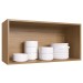 Armário Aéreo Cozinha 1 Porta 100% Mdf Naturalle Co9104 - Decibal Móveis