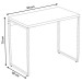 Mesa Escrivaninha Dynamica Snow/Preto 11066 - Compace