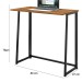 Mesa Escrivaninha Fit Dobrável Preto/Canela Rústico - Art Panta