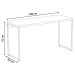 Mesa Escrivaninha Dynamica Snow/Preto 11068 - Compace
