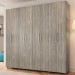 Guarda-Roupa Casal 8 Portas 4 Gavetas Fresno 2022 - Percasa